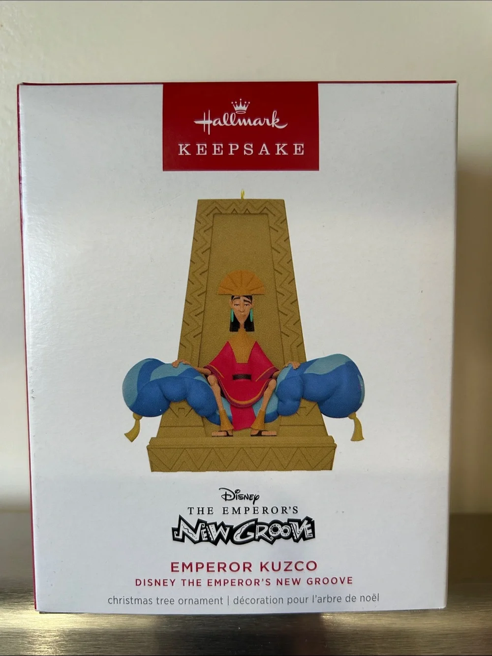 NWT HALLMARK KEEPSAKE Emperor Kuzco ornament